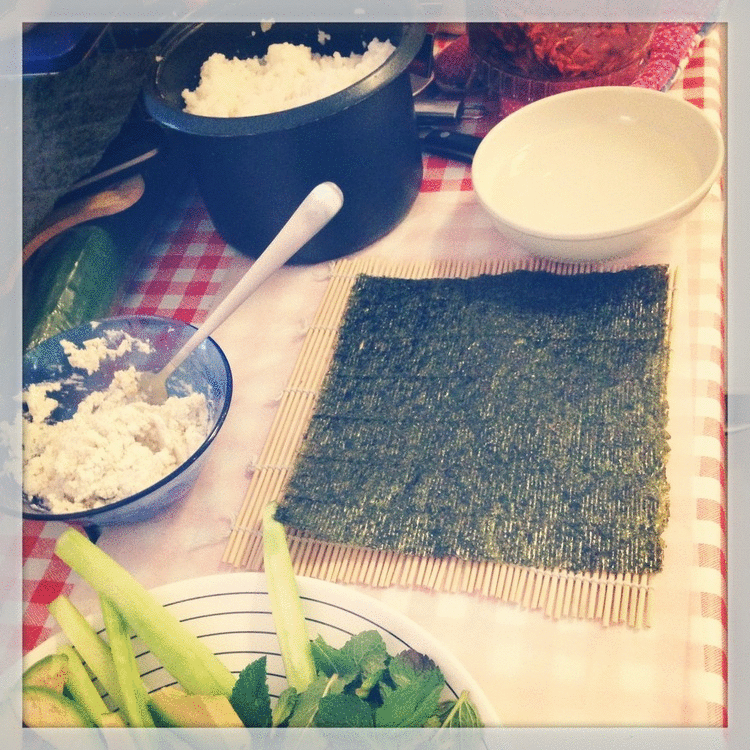maki-vegetarien-fresh fresh maki-avocat-aperitif-fromage-frais-cumin-conconbre-carotte-menthe