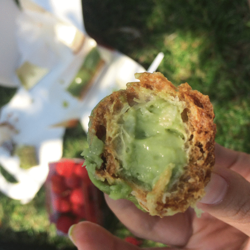 boulangerie-japonaise-aki-boulangerie-patisserie-rue saint anne- paris- thé vert-matcha-opéra-thé vert-éclair-thé vert