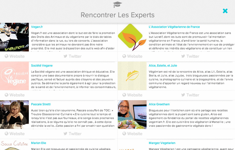site de rencontre entre végétariens
